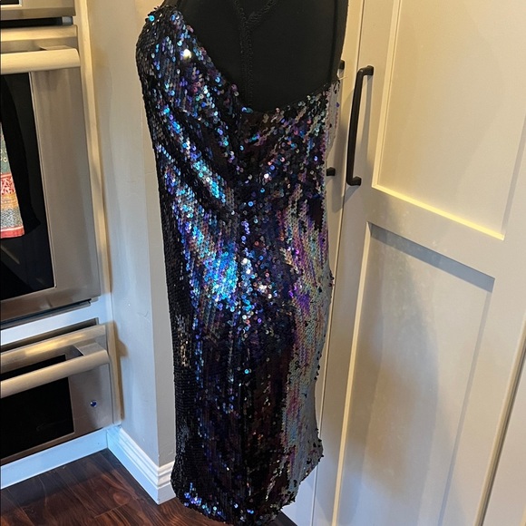 Multi-color Sequin Dress - Picture 9 of 9